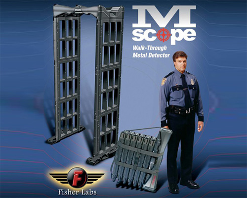 美國M-ScopeFisher-Lab進(jìn)口便攜式安檢門